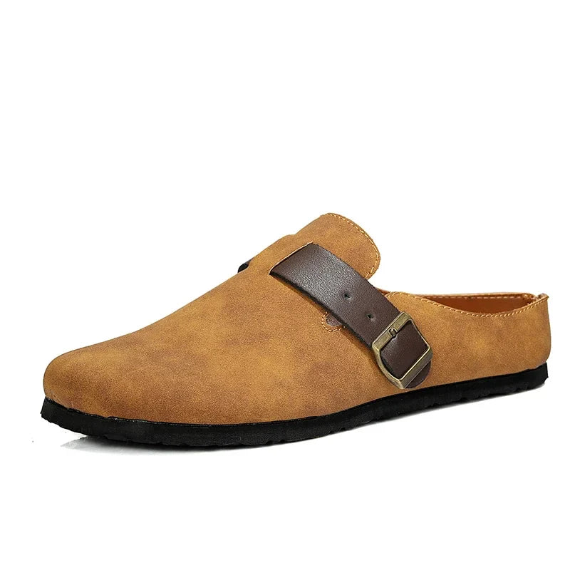 StridePro Men’s Half Retro Casual Shoe (Brown)