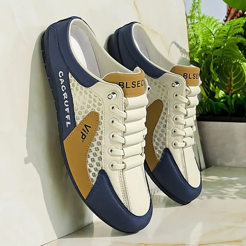 🔥 Super Special StridePro GlideX - Men's Half Casual Shoes (Tan Color)