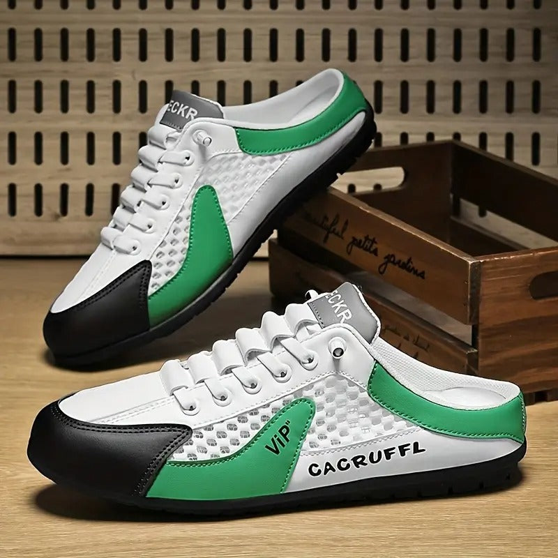 🔥 Super Special StridePro GlideX - Men's Half Casual Shoes (Green Color)