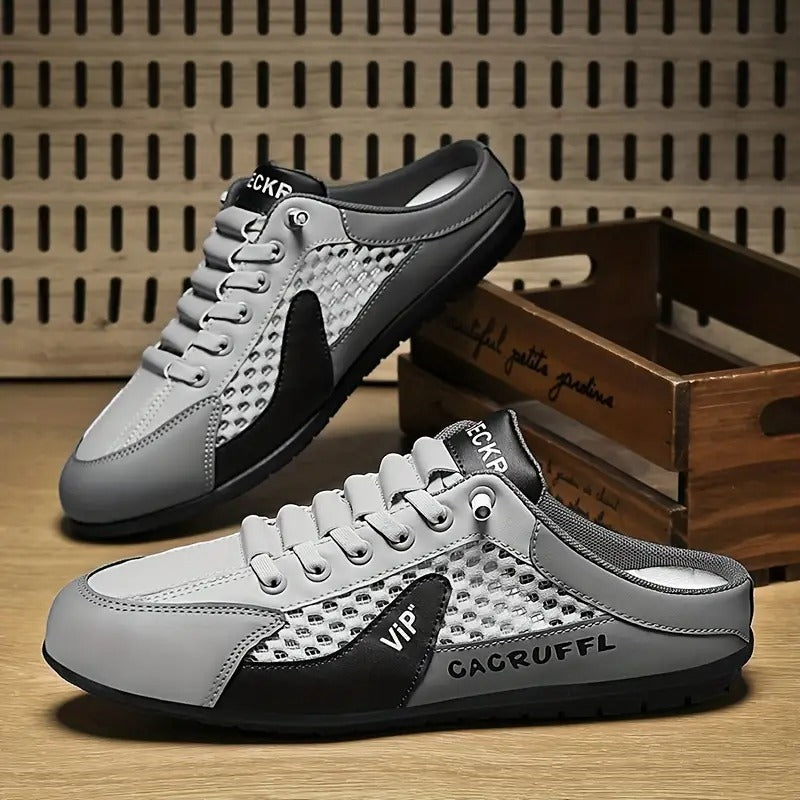 🔥 Super Special StridePro GlideX - Men's Half Casual Shoes (Grey Color)