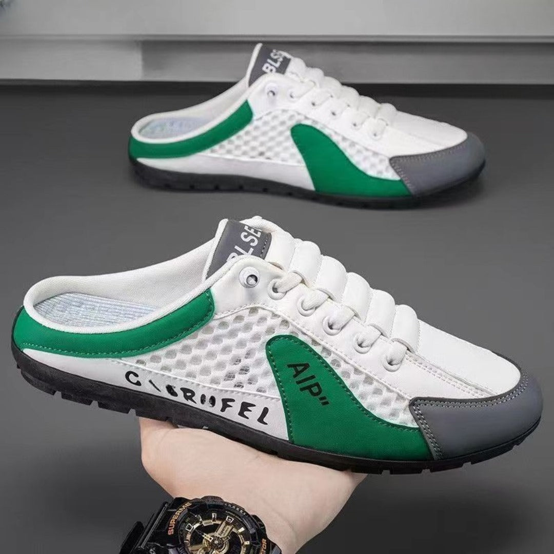 🔥 Super Special StridePro GlideX - Men's Half Casual Shoes (Green Color)