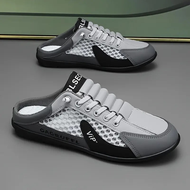 🔥 Super Special StridePro GlideX - Men's Half Casual Shoes (Grey Color)