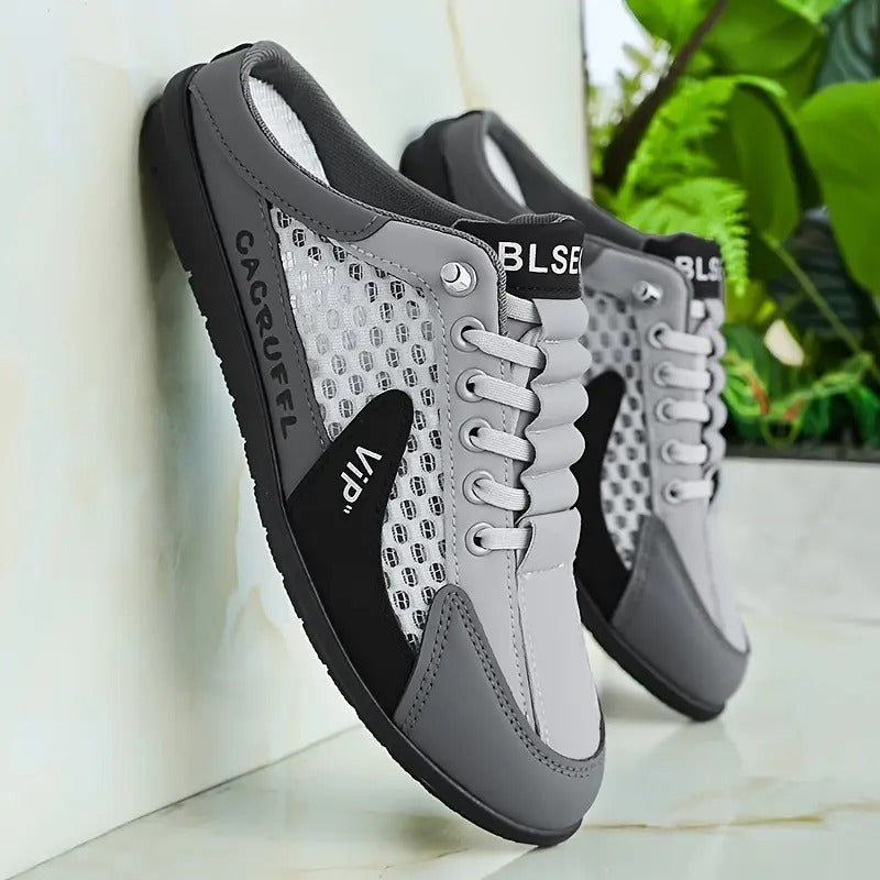 🔥 Super Special StridePro GlideX - Men's Half Casual Shoes (Grey Color)