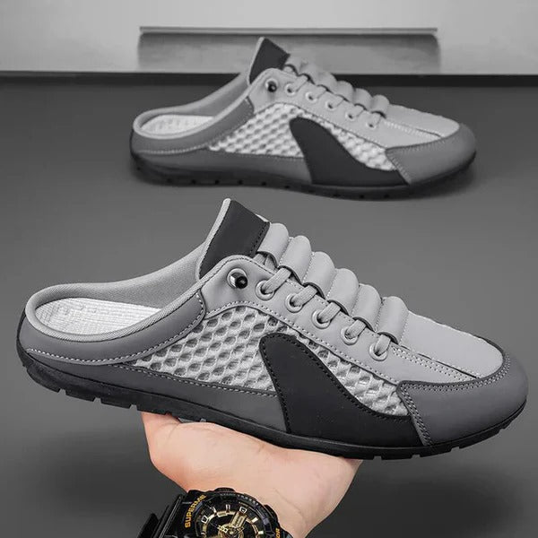 🔥 Super Special StridePro GlideX - Men's Half Casual Shoes (Grey Color)