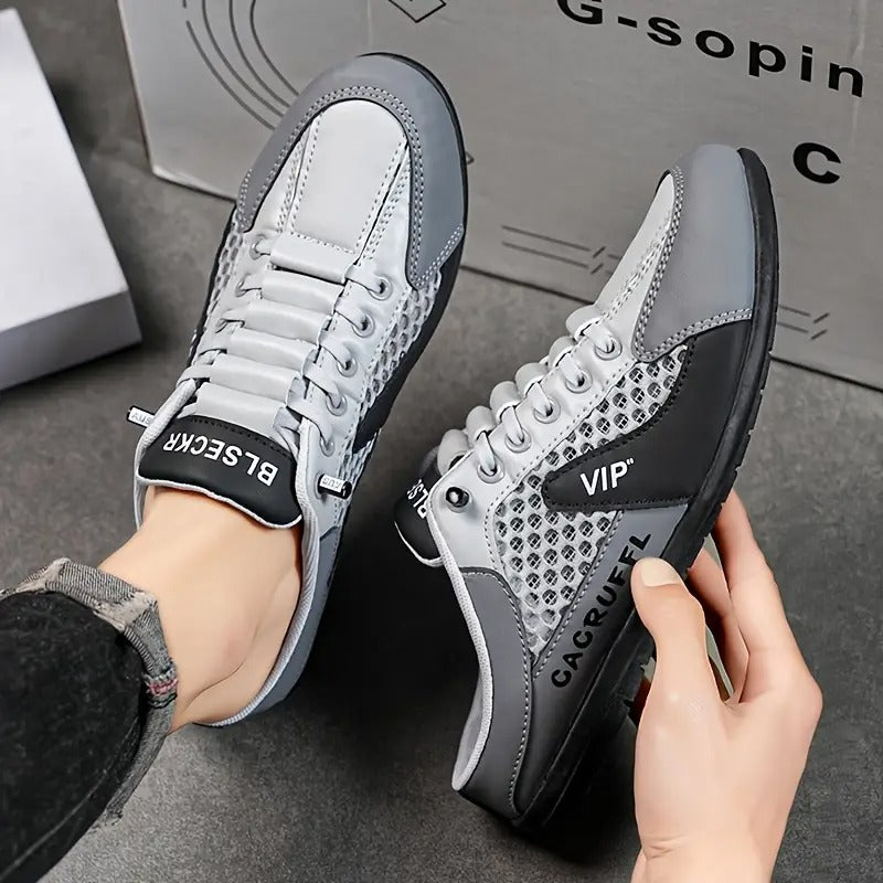 🔥 Super Special StridePro GlideX - Men's Half Casual Shoes (Grey Color)