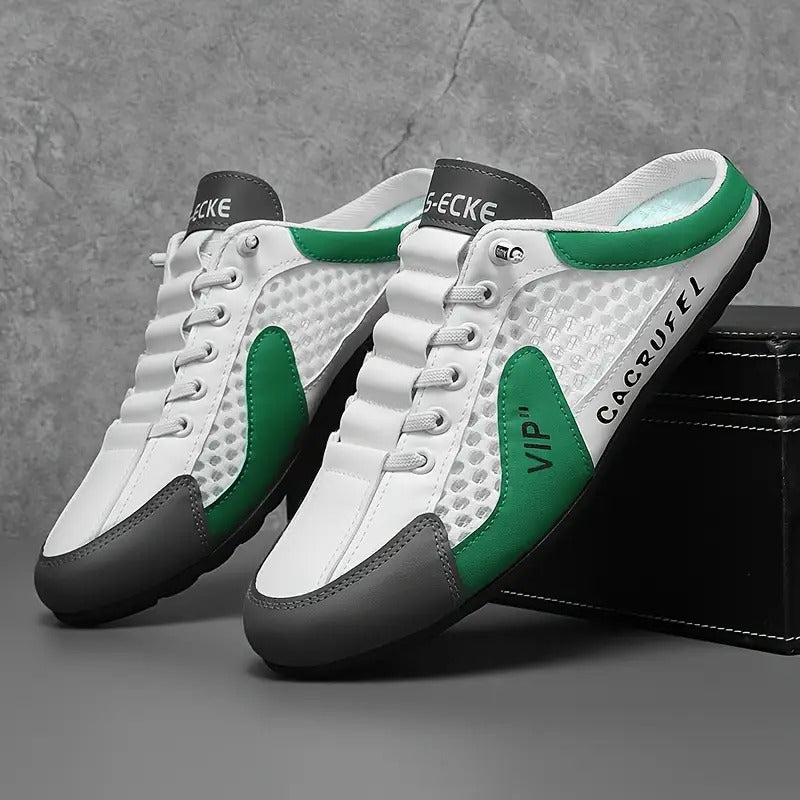 🔥 Super Special StridePro GlideX - Men's Half Casual Shoes (Green Color)