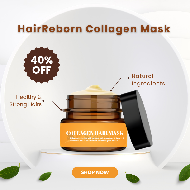 HairReborn Collagen Hair Mask Duo | Hair Repair & Shine | Buy 1 Get 1