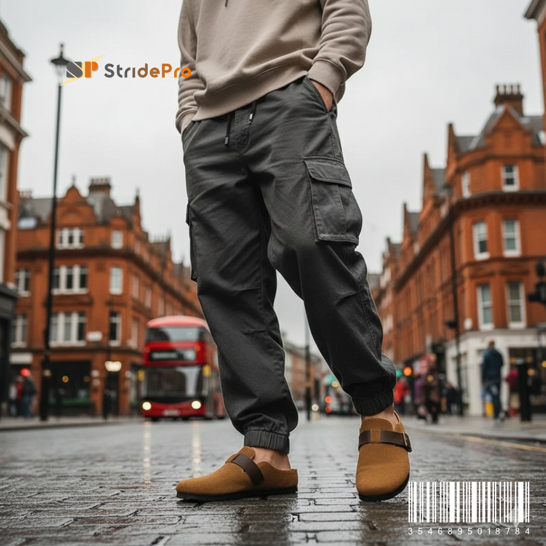 StridePro Men’s Half Retro Casual Shoe (Brown)