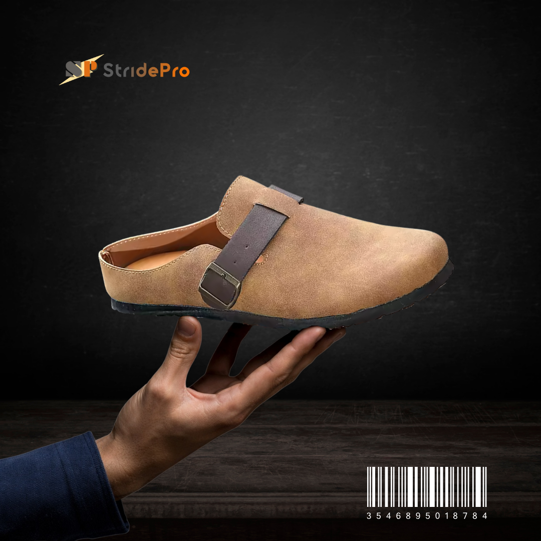 StridePro Men’s Half Retro Casual Shoe (Brown)