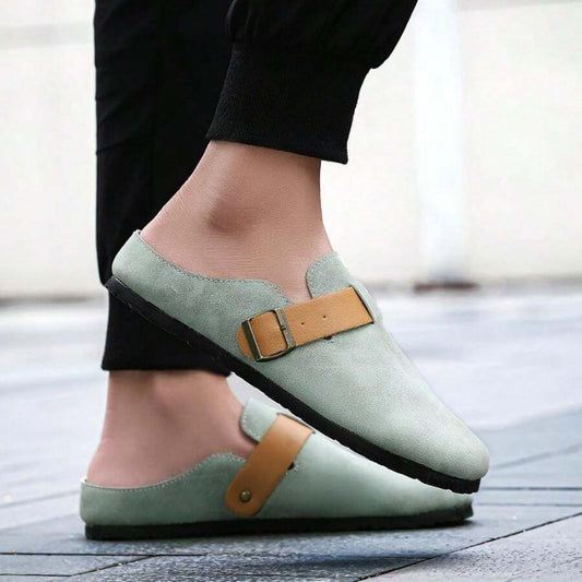 StridePro Men’s Half Retro Casual Shoe (Blue)