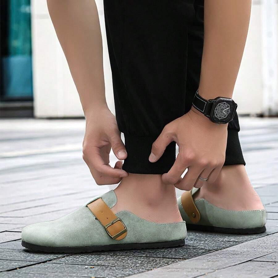 StridePro Men’s Half Retro Casual Shoe (Blue)