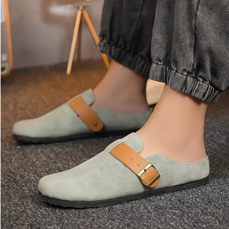 StridePro Men’s Half Retro Casual Shoe (Blue)