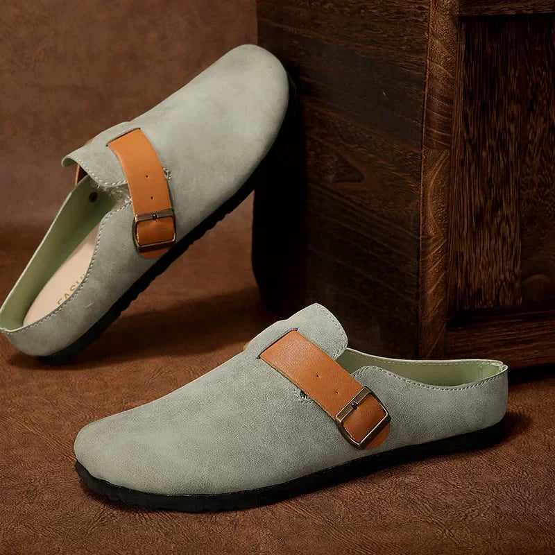 StridePro Men’s Half Retro Casual Shoe (Blue)