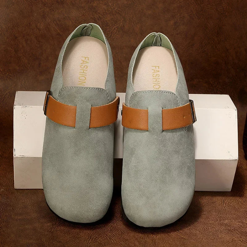 StridePro Men’s Half Retro Casual Shoe (Blue)