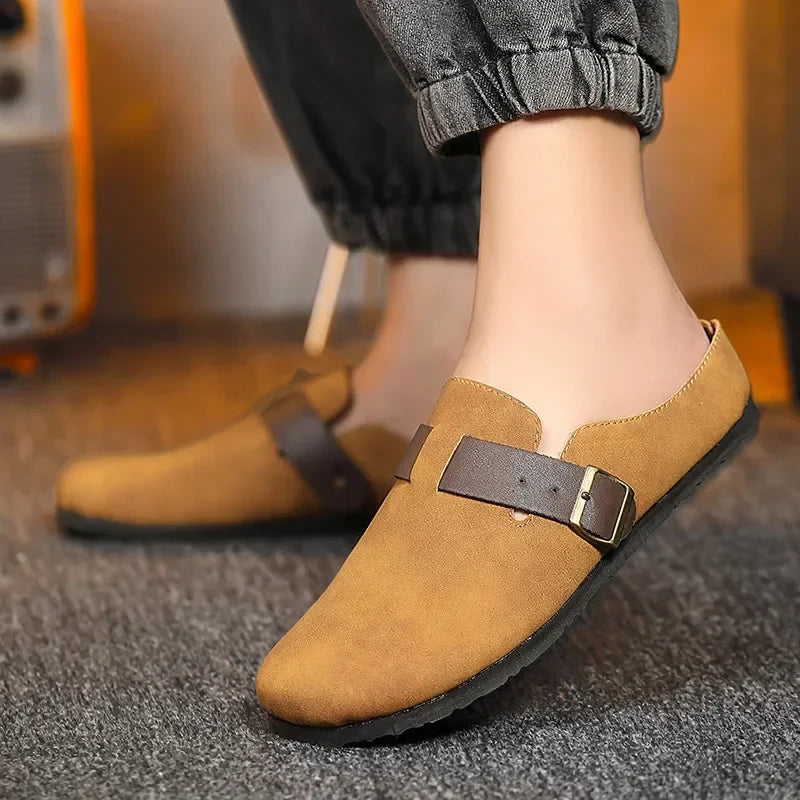 StridePro Men’s Half Retro Casual Shoe (Brown)