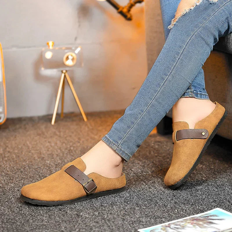 StridePro Men’s Half Retro Casual Shoe (Brown)