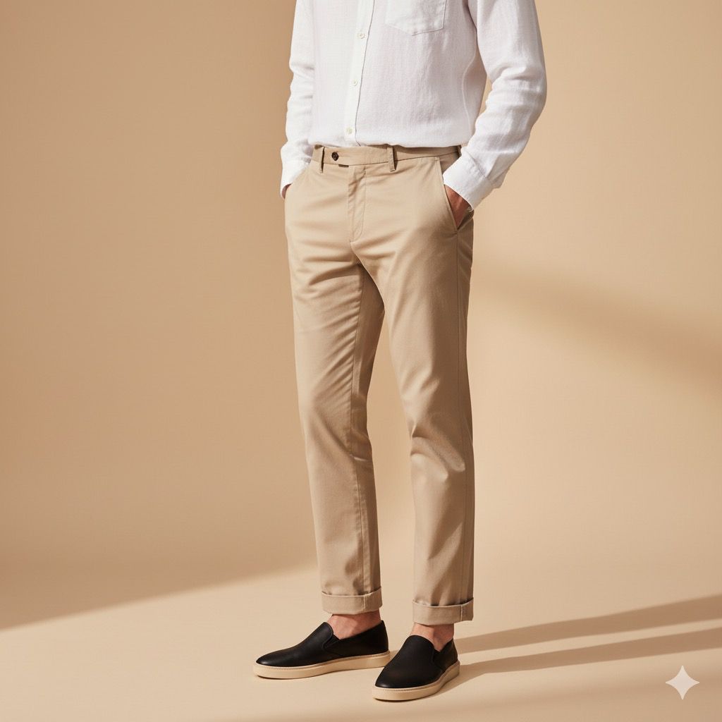 Aetos Men’s Black Linen Fisherman Slip-On Shoes